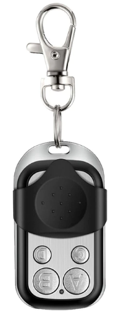 Mini Keychain RF Handheld Remote Control for 4-Channel WiFi Controlled Relay w/ Form “C” Contact for Android (JWIFI-4RC) JWIFI-4CRC-MINI
