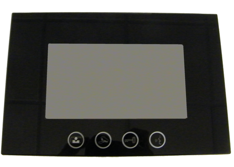Monitor Station for ECVI-700K-2W 2-Wire Color Video Entry Intercom ECVI-700M-2W-Intercom Systems-Various-Black-Jayso Electronics