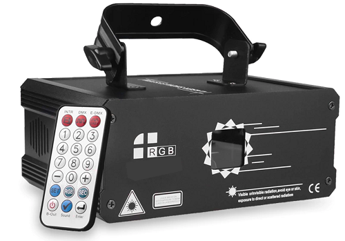 RGB Smart Animation Laser Projector w/ Remote JE-SALP500