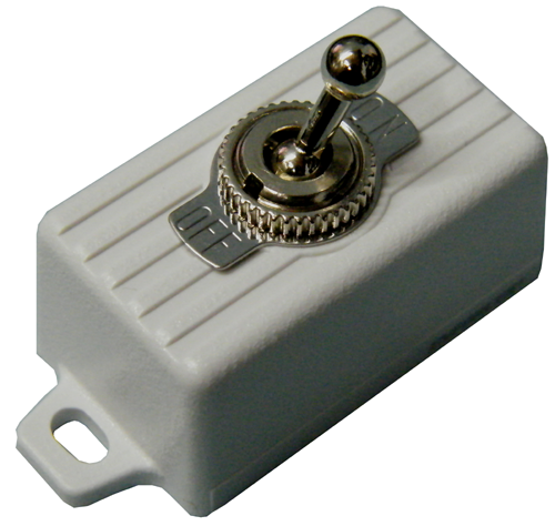 SPST Toggle Switch In Surface Mount Box JTS-5-Alarm Systems-Various-Jayso Electronics