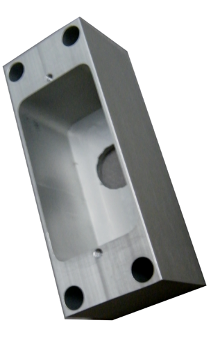 Entry Key Switch Plate, Heavy Duty, Surface Mullion Mount, JLF-1045-Access Controls-Various-Jayso Electronics