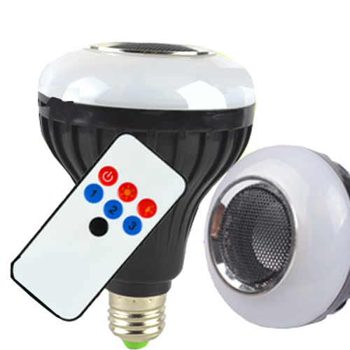 Bluetooth Speaker & LED Light with Wireless Remote Control EC-FLED-BTH-LED Lighting-EC-Jayso Electronics