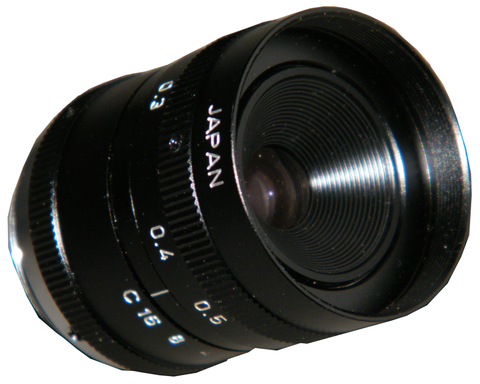 Canon CCTV Lens, 8mm, Manual Iris, C Mount NVB4012-Security Cameras & Recorders-Various-Jayso Electronics
