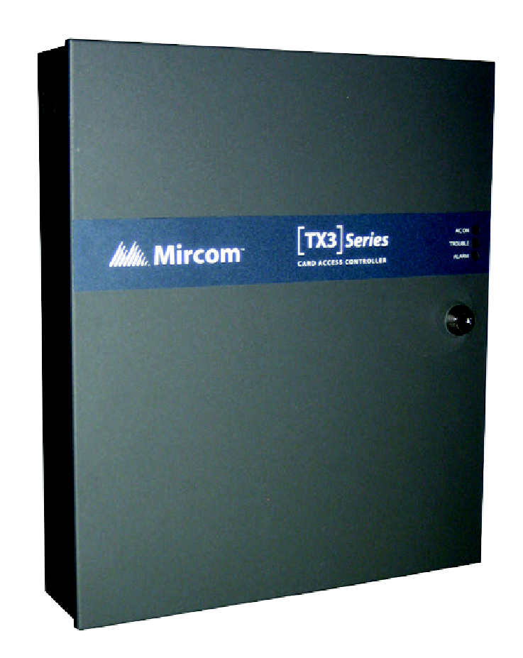 Card Access Two Door Controler, Alone, Telephone Entry Compatible, JTX3-CX-2K-Access Controls-Mircom-Jayso Electronics