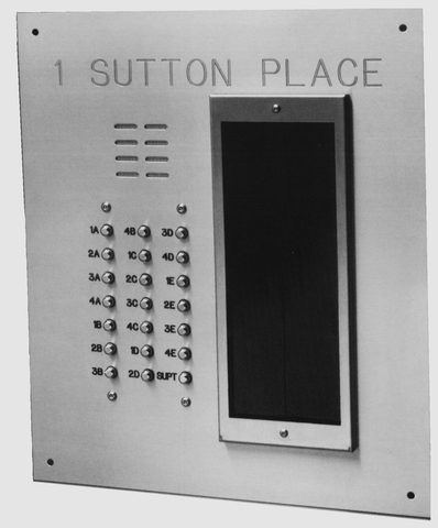 Custom Built Lobby Panel for Apartment Entry Intercom Systems – Jayso ...