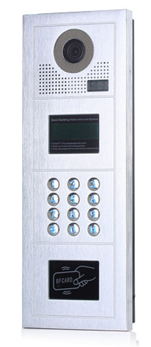 Digital 1-32 Apartment Lobby Station for 2-Wire Video Entry Intercom System ECVI-LS99D-2W-RFID-Access Controls / Intercoms-Various-Jayso Electronics