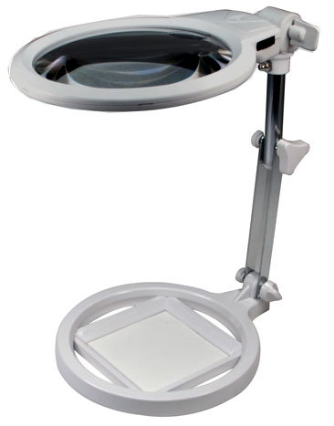 Dual Lens Folding Magnifier with 2 LED Illuminator JML-3130-Tools-Various-Jayso Electronics