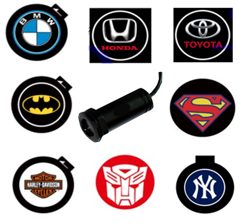 Ghost Shadow Door Light, Harley-Davidson Logo JGS-HDL-Automotive Accessories-Various-Jayso Electronics