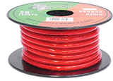 Heavy Gauge PVC Jacket Power Hook-Up Wire JPW-OFC-Wire & Cable-Various-25 Ft-Red-8 Gauge-Jayso Electronics