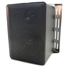 Indoor/Outdoor 3-Way Mini Speaker System (Pair) SB-200-Home Theater & Audio-Various-Black-Jayso Electronics