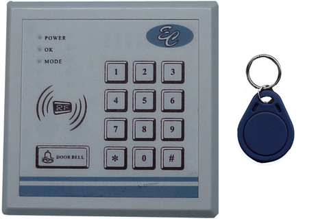 Keypad /Prox Reader, 3-In-1 Entry Control with Prox Tags EC-PRK1-Access Controls-EC-Jayso Electronics