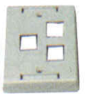 Keystone Outlet Plate - Multi Port, Surface Mount KWPXS-Network & Computing-Various-3-Jayso Electronics
