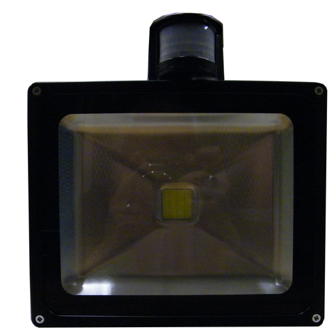 LED Motion Sensor Floodlight, 30 Watt, Weatherproof, EC-WPLED-MS30-LED Lighting-Elyssa Corp.-Jayso Electronics