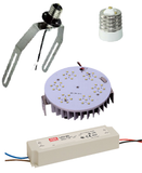 LED Round Retrofit Replacement Kits for Metal Halide & High Pressure Sodium Lamps in Existing Fixtures JRRK-R-LED Lighting-Jayso Electronics-Jayso Electronics