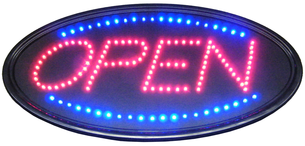 LED Store Open Sign ECLED-OPEN1-LED Lighting-Jayso Electronics-Jayso Electronics
