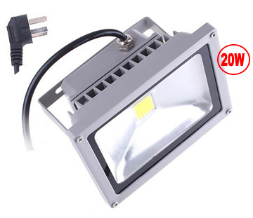 Outdoor LED Floodlight, 20 Watt, Sealed, Weatherproof, EC-WPLED-20-LED Lighting-EC-Jayso Electronics
