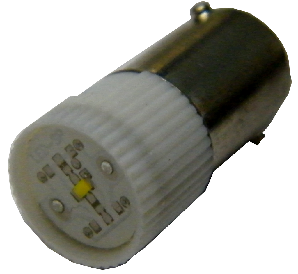 Pack of 10 LED Indicator Lamps w/ Miniature Bayonette Base (BA9) EC-ILED-BA9S/10-LED Lighting-EC-12V-Jayso Electronics