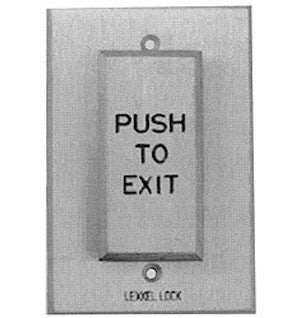 Push To Exit Paddle Switch, Heavy Duty, Single Gang, LF1031-Access Controls-Sibih Security-Default-Jayso Electronics