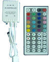 RGB IR Striplight Controller, 44 Key Remote Control, EC-IR-44KEY-LED Lighting-EC-Jayso Electronics