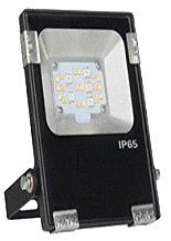 RGB LED Flood Light, 10 Watt, Sealed, Weatherproof, with Wireless RF Remote Control, EC-WPLED-RGB-10