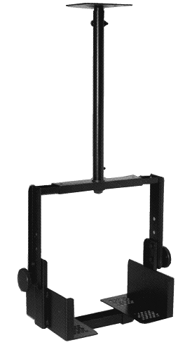 Small Monitor/TV Ceiling Mount, 9~12", Black, VMP-042