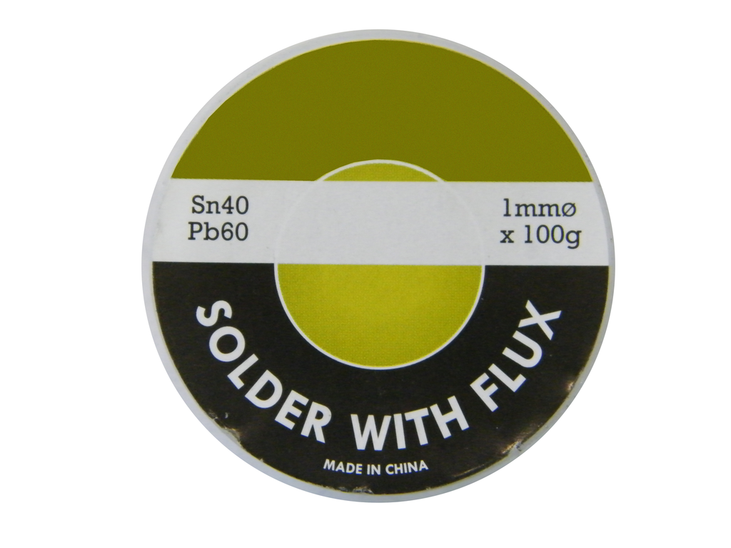 Solder, 60/40, 100 Gram Roll JS-6040-100G-Tools-Jayso-Jayso Electronics