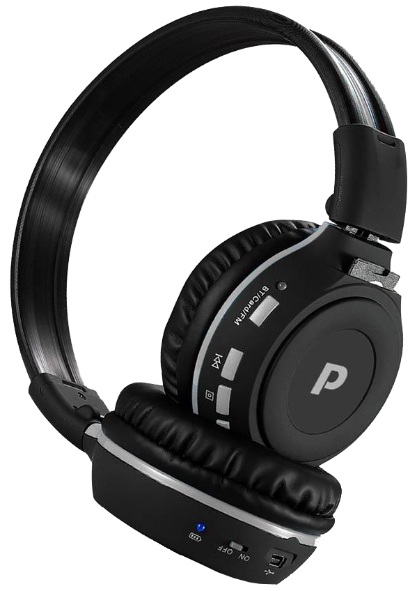 Stereo Bluetooth Wireless MP3 Headphones with Call Answering, FM Radio, & SD Memory PHPMP39-Home Theater & Audio-Pyle-Jayso Electronics